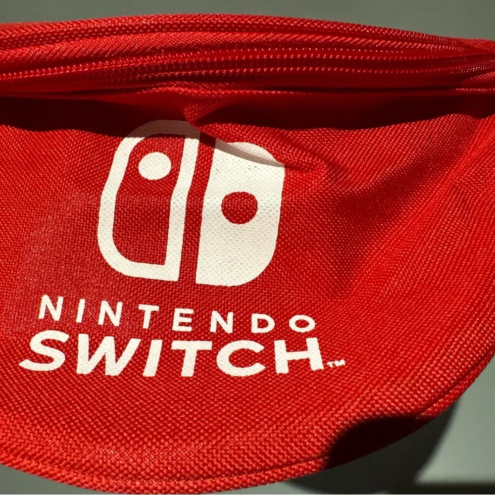 Nintendo Switch Red Fanny Pack Adjustable Waist (Together Tour Promotional) - Picture 2 of 4